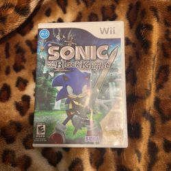 SONIC AND THE BLACK KNIGHT FOR WII