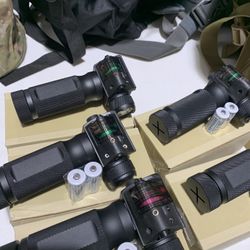 Flashlight Laser Grip Red & Green