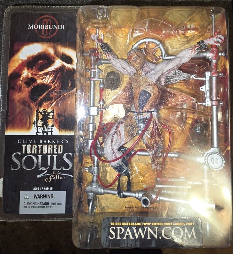Clive Barker's Tortured Souls2 The Fallen MORIBUNDI Action Figure McFarlane 2002