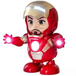 Iron Man Dancing Robot Lights Sounds 