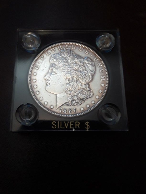 1886 Silver Morgan Dollar