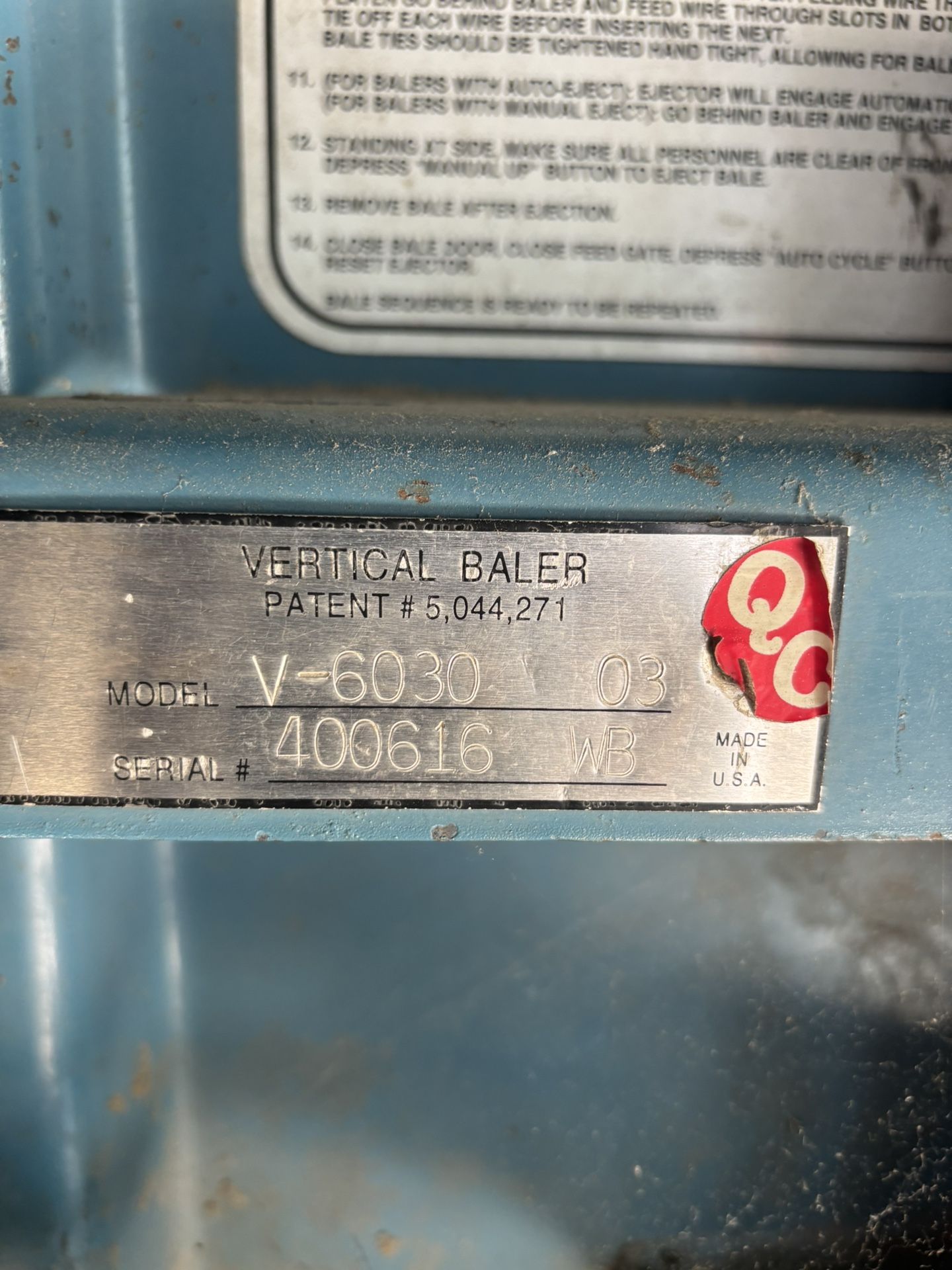 Vertical Baler