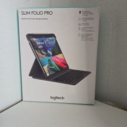 Logitech Slim Folio Keyboard Case Folio iPad Pro 12.9" 3rd Gen