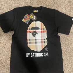 Burberry X Bape Tees Size S