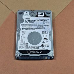 500GB Western Digital WD 2.5" Laptop SATA Hard Drive HD WD5000LPLX-08