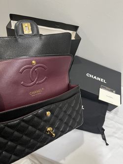 Brand New authentic Chanel Cavier Quilted Black Medium Double Flap bag for  Sale in Valley Stream, NY - OfferUp