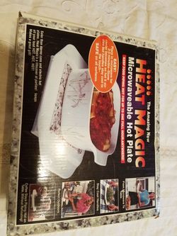 Heat Magic-Microwaveable Hot Plate