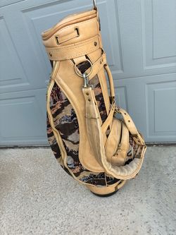 Vintage Daiwa Coach collection tapestry golf bag