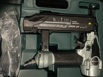 Metabo HPT NT50AE2 2" 18-gauge pneumatic brad nailer.