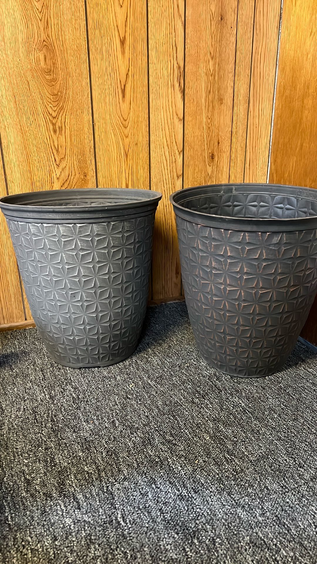 Set of Two CTi 14” by 15” Planters