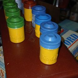 Vintage Kodak Film Canisters 