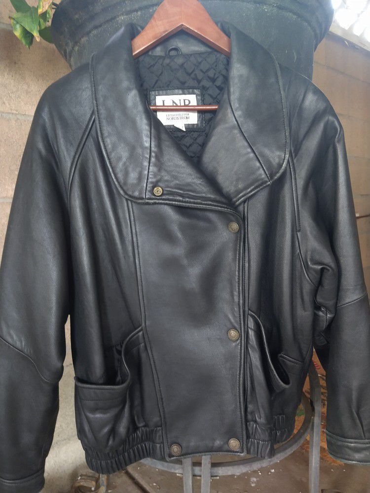 Vintage Nordstrom leather jacket