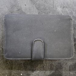 Leather Little Black Book Day Planner Notebook Contact List All With The Purse Built In