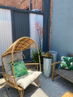 Two Wicker Chairs