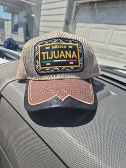 Brand new adjustable  trucker hat / Tijuana Mexico patch