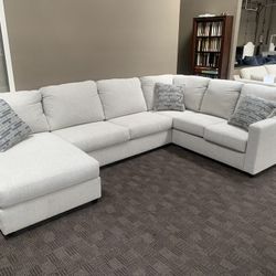 New Cream White Sectional Sofa 