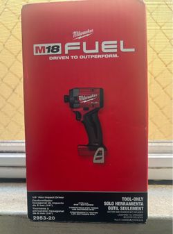 Milwaukee M18 FUEL 18V Lithium-lon Brushless Cordless 1/4 in. Hex Impact Driver (Tool-Only) $125 Firm
