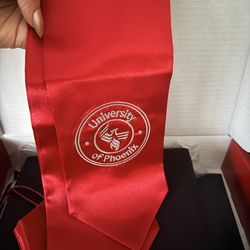 University graduate Cap, gown, stole and tassel