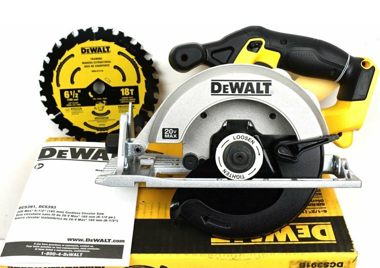 DEWALT Sierra circular inalámbrica