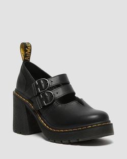 Dr Martens air wair back size 9 EVIEE SENDAL LEATHER HEELED SHOES