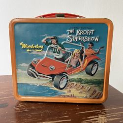 Vintage 1976 Sid & Marty Krofft Supershow Lunchbox and Thermos