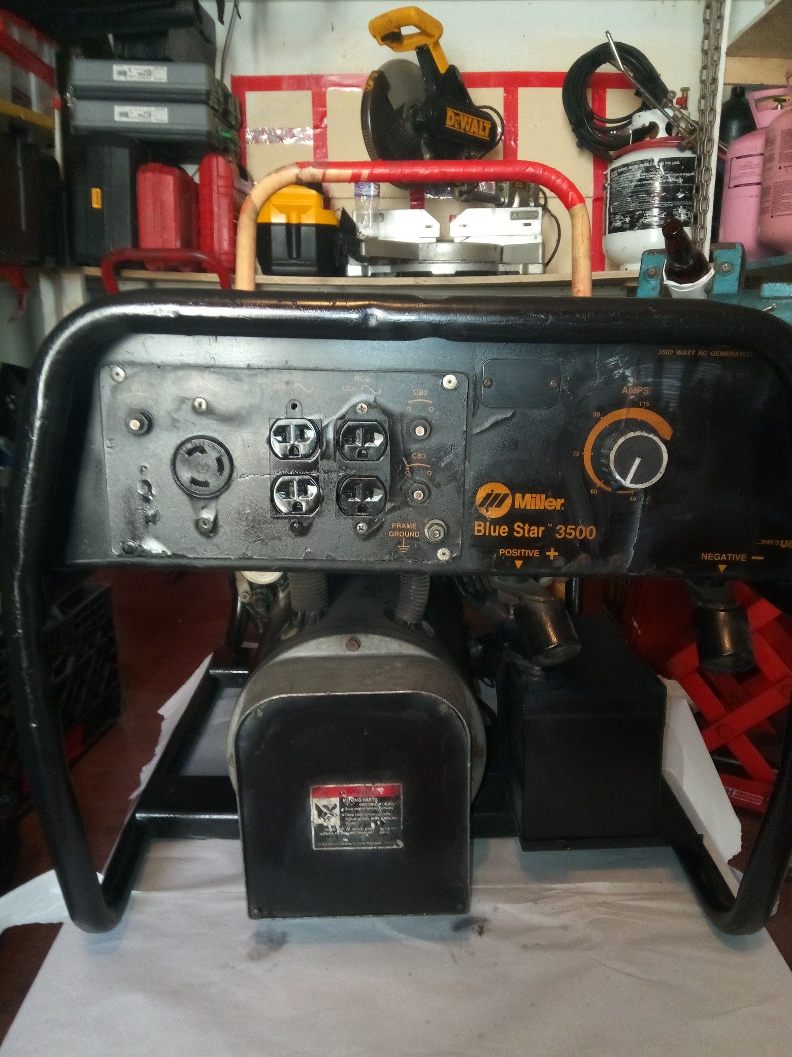 Miller blue star 3500 with starter switch
