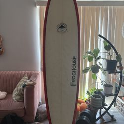 6'10  frog house surfboard 