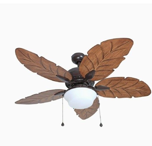 Harbor Breeze Waveport 52-in Weathered Bronze LED Indoor/Outdoor Ceiling Fan with Light (5-Blade)
Model #WK52NWZ5L