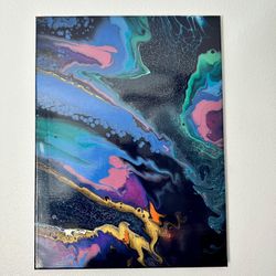 One Of A Kind Fluid Art Painting