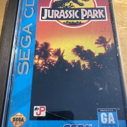 1992 Jurassic Park Sega CD