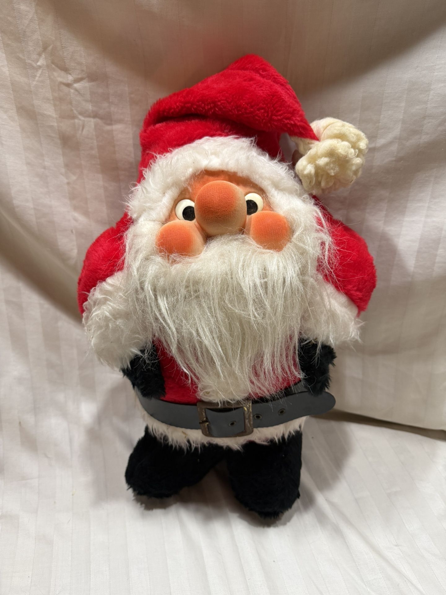 1980’s Rennoc Santa Claus Plush Figurine 16”