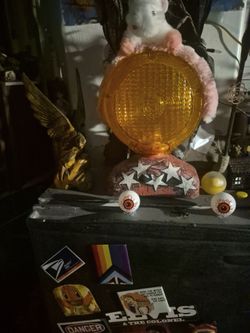 A vintagetraffic barricade lightno premium sale