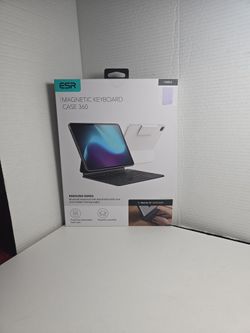 ESR iPad Air 13 Inch Case Keyboard (M3/M2, 2025/2024), Easy-Set Magnetic Stand, Portrait/Landscape Mode, Removable Case with Multi-Touch Trackpad, Reb