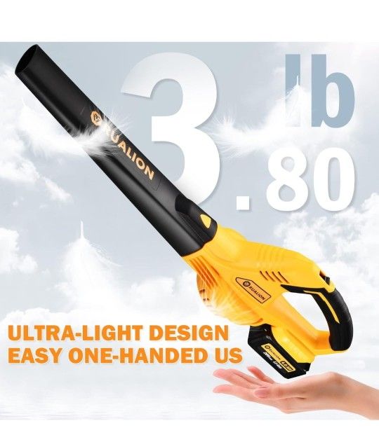 RUALION CORDLESS LEAF BLOWER