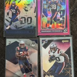 Rhamondre Stevenson Rookie Lot