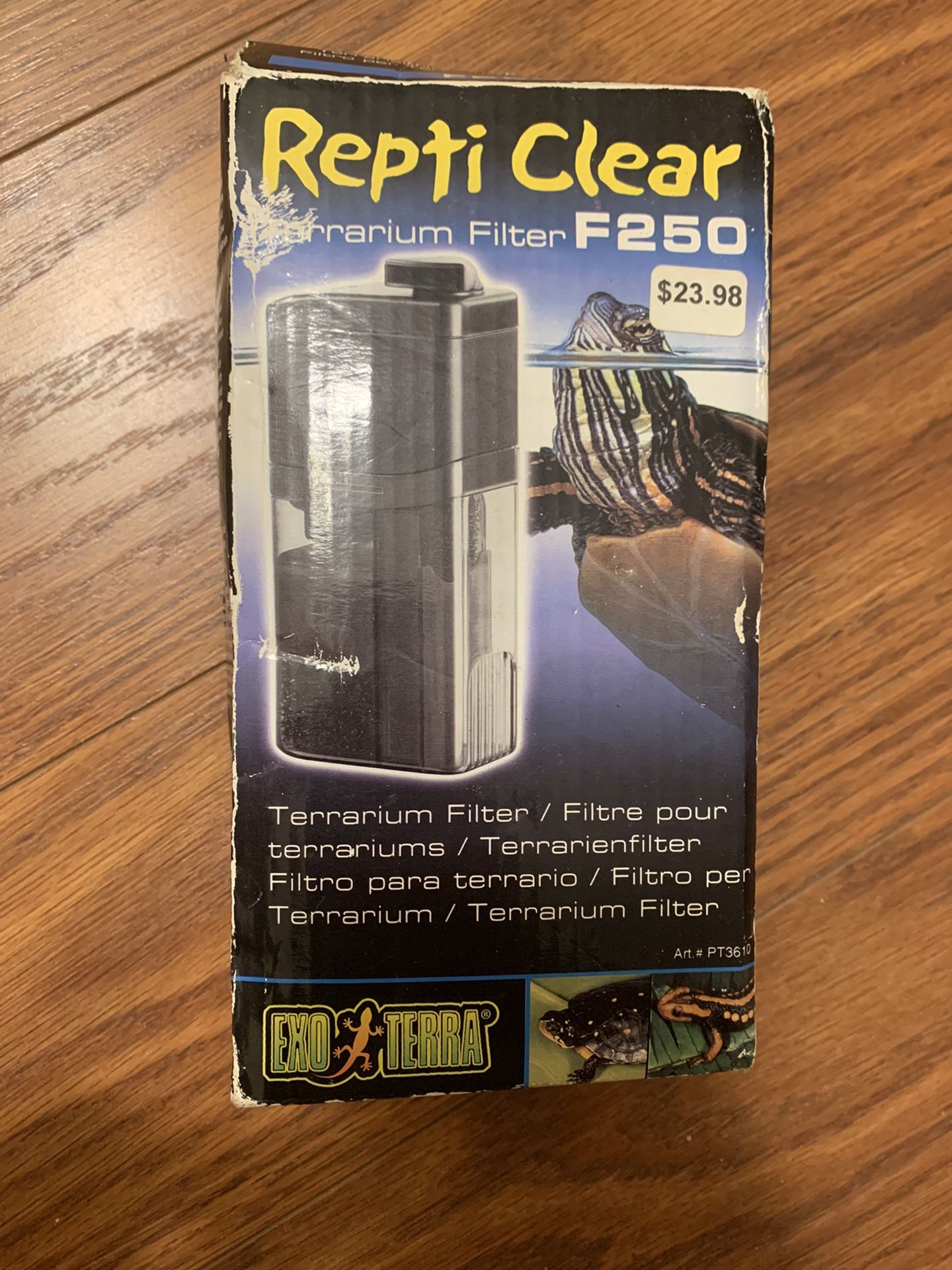 Exo Terra Repti Clear F250 Compact Water Terrarium Filter