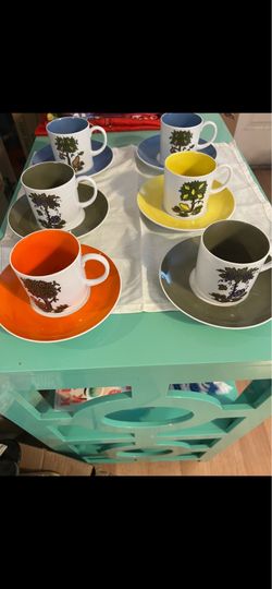 Vintage cups and saucers