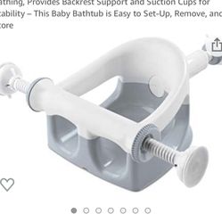 Baby Bath Seat With Handles 