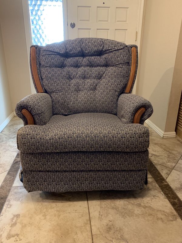 Rocker / Recliner blue, excellent condition for Sale in Glendale, AZ