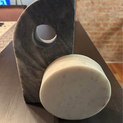 Abstract marble sculpture