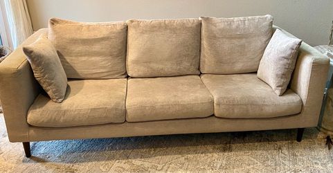 Dania Scandinavian Sofa – Newer Cushions – $225 OBO