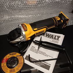 Dewalt 20v Cordless Grinder Xr Brushless Tool Only 
