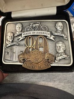 Harley Davidson belt buckle