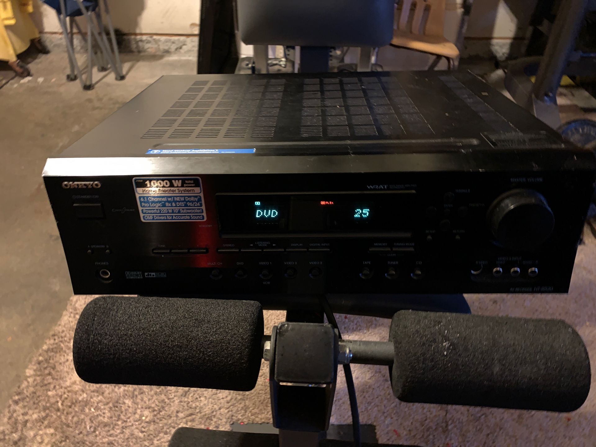 Onkyo 1000wat home theater system