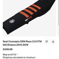Seat Concepts Ktm Full Seat And Cover 