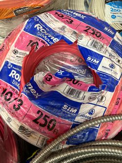 New romex wire 10/3