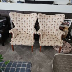 Wingback Chairs "Potato Chip"