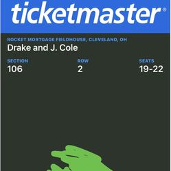 Drake J.Cole Tickets
