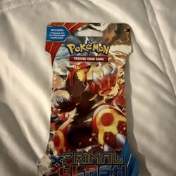 Xy Primal Clash Sleeved Booster Pack