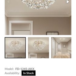Flower Blossom Flush Mount 